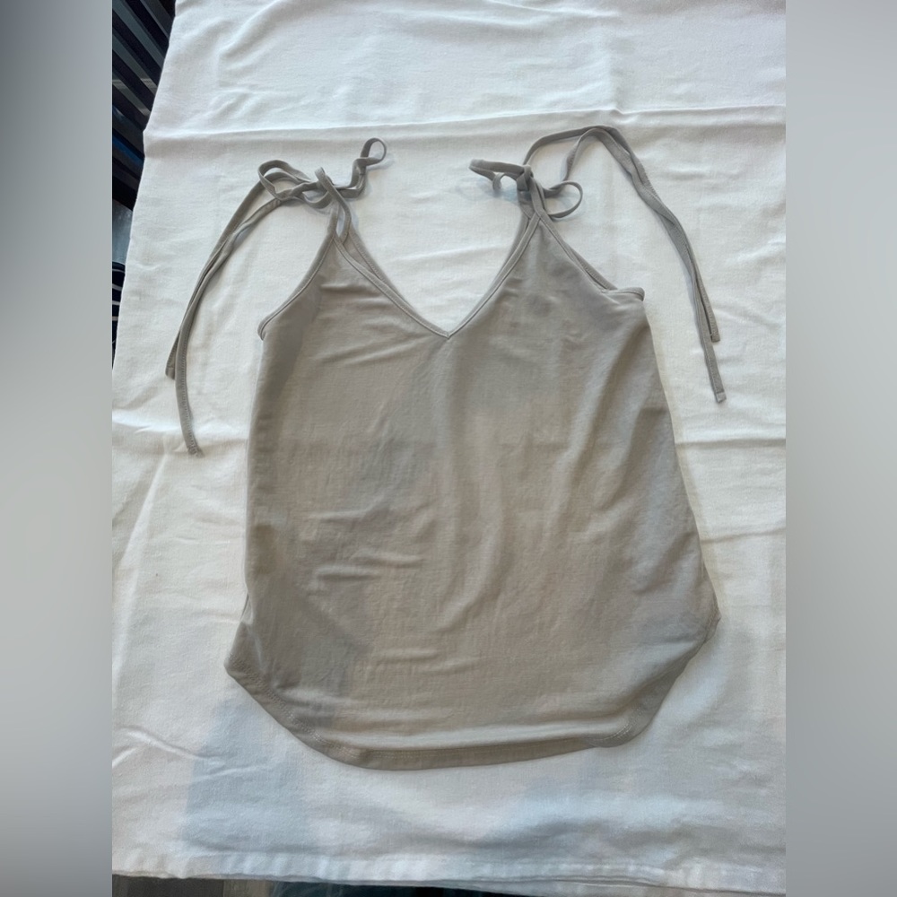 BEAUTIFUL CAMEL COLOR ADJUSTABLE STRING BLOUSE